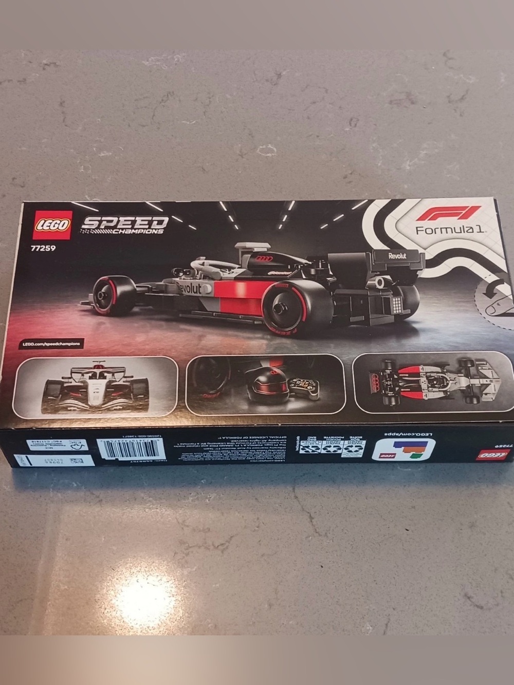 Lego Speed Champions Formula 1 Audi Revolut F1 77259, 216 Pieces! - Picture 3 of 5